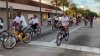 Dozens celebrate Haitian Flag Day with 18.04 mile bike ride in North Miami