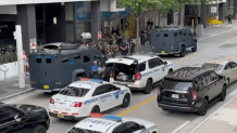 Miami Police and SWAT respond to a fatal stabbing in Brickell on June 8, 2025.